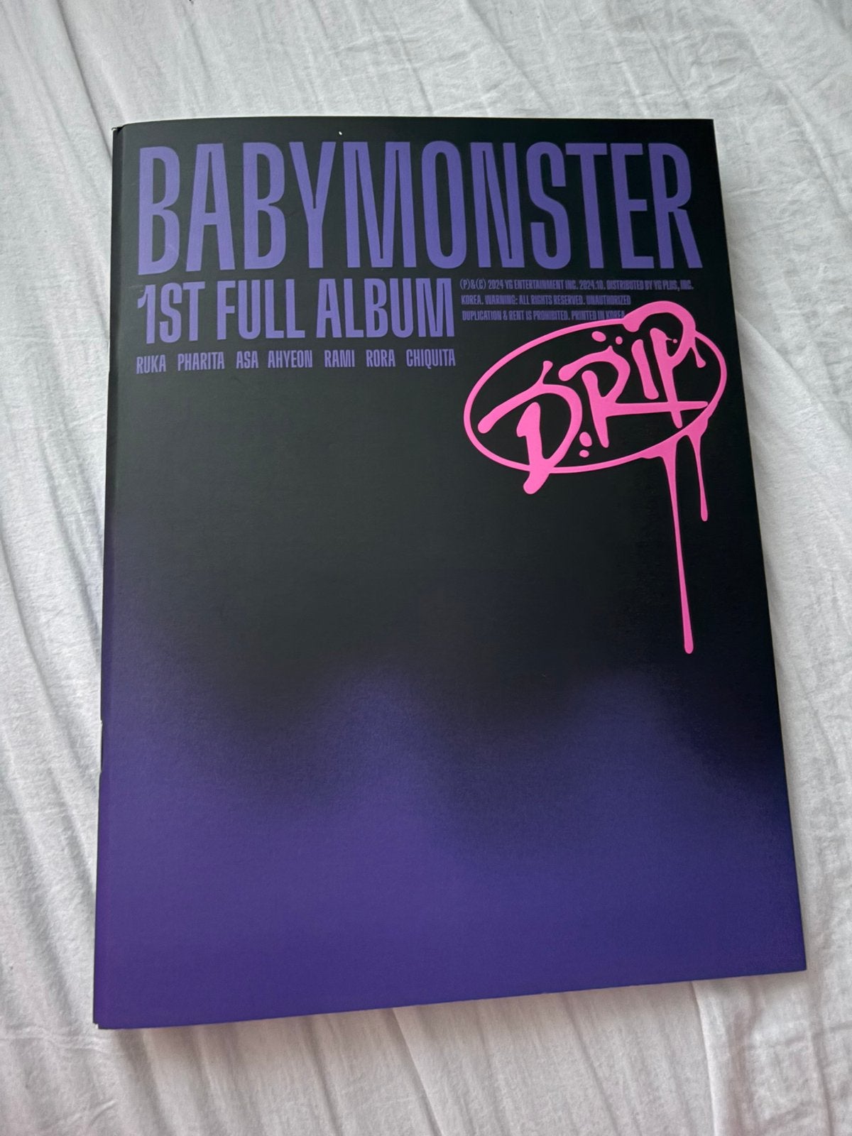 BABYMONSTER Drip (ziplock version), Ophalen, Zo goed als nieuw