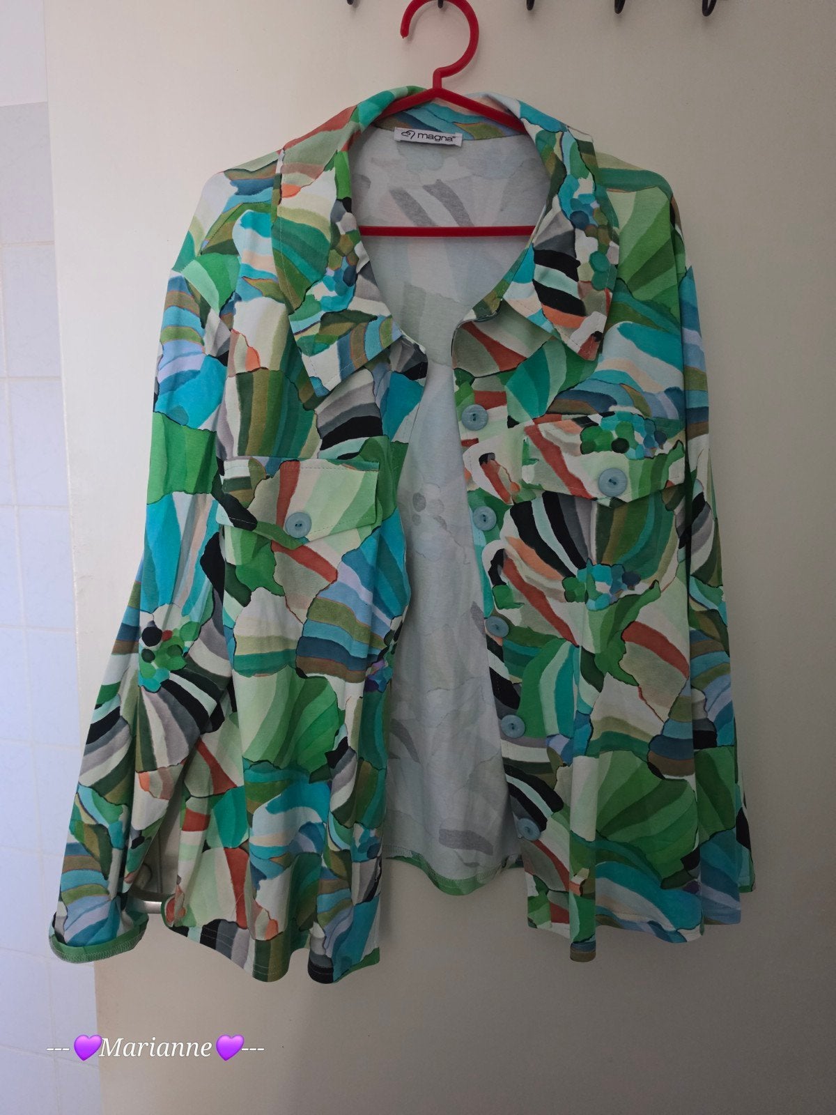 Magna blazerjasje 52/54, Kleding | Dames, Ophalen of Verzenden, Nieuw, Maat 46/48 (XL) of groter