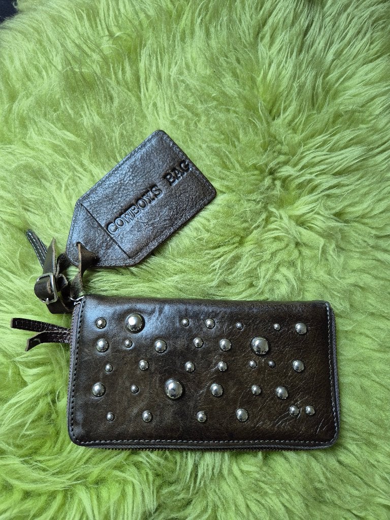 Gave leren portemonee van Cowboysbag, Overige merken, Ophalen of Verzenden, Zo goed als nieuw, Leer