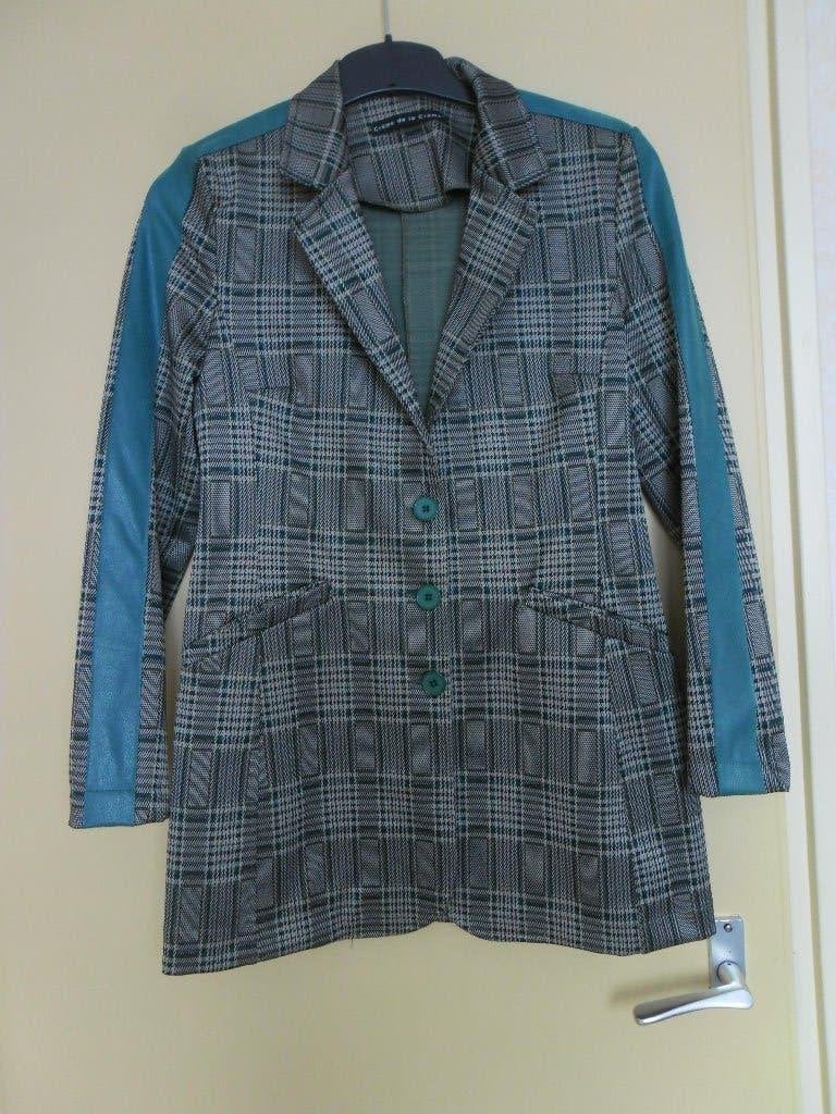 Nieuwe dames blazer. Maat S, Kleding | Dames, Ophalen of Verzenden, Jasje, Maat 36 (S), Grijs