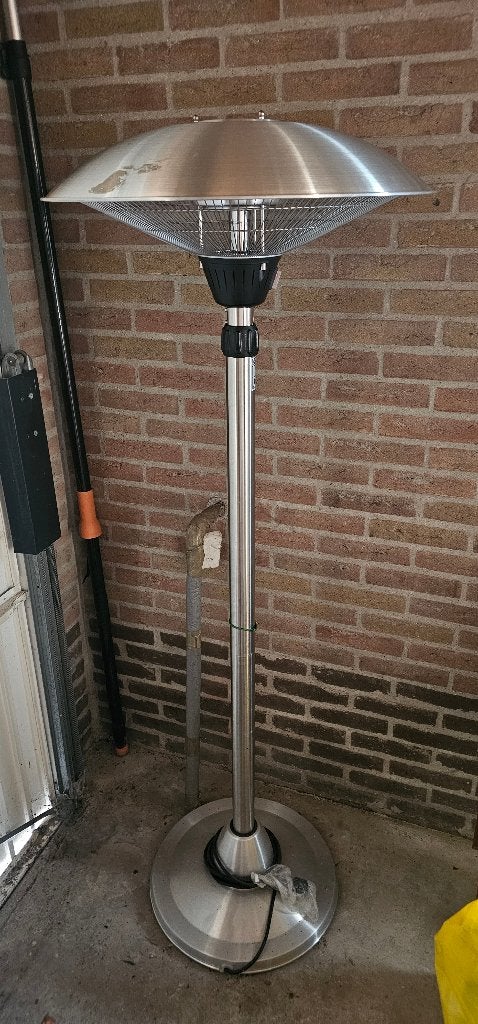 Terrasverwarmer, Parasol, Zo goed als nieuw, Waterbestendig, Ophalen