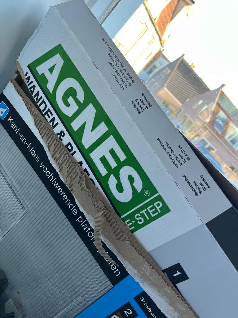 Agnes plafond platen (60x120cm), Doe-het-zelf en Verbouw, Platen en Panelen, Ophalen, Nieuw, Overige materialen