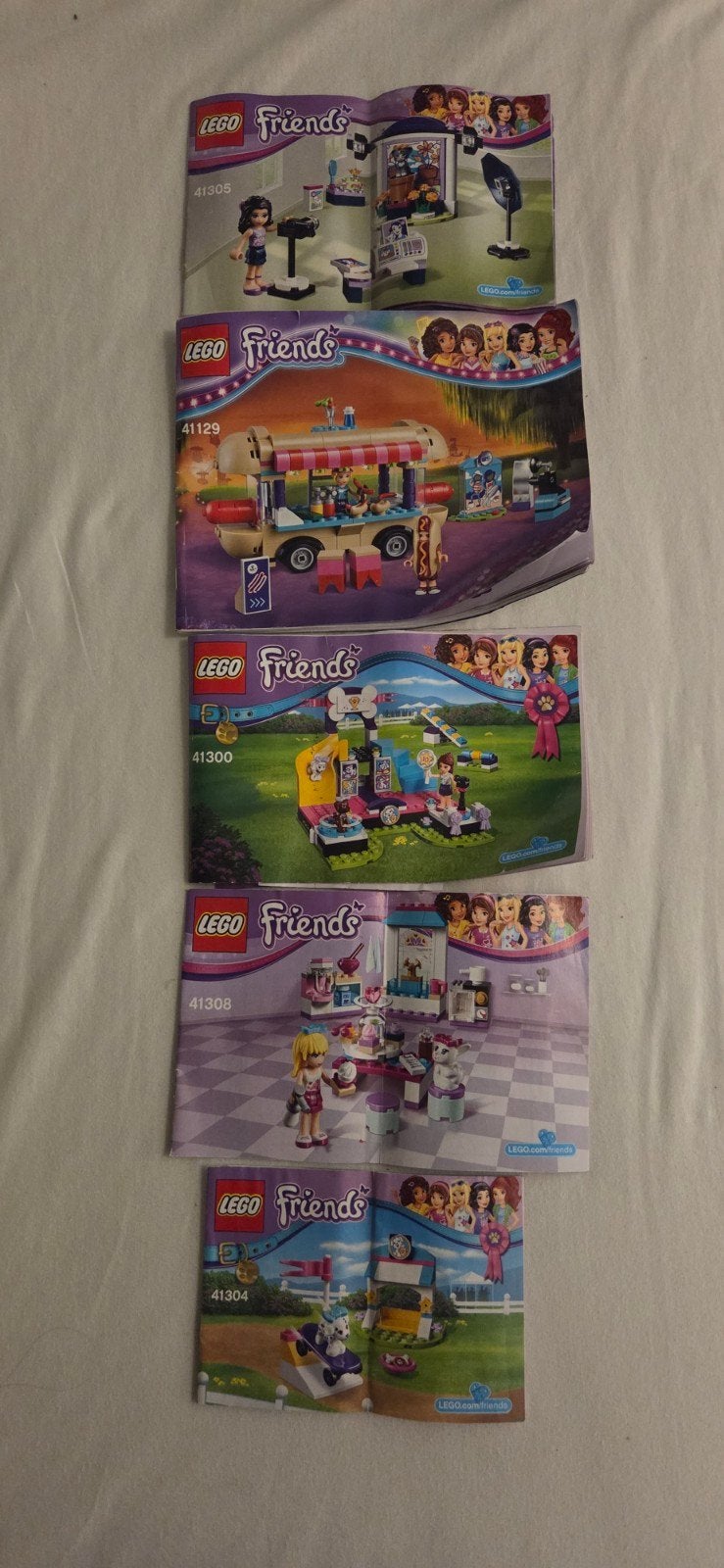 Tas vol LEGO Friends met diverse sets, Ophalen, Zo goed als nieuw