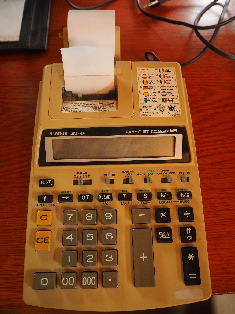 Calculator Canaon, Ophalen of Verzenden, Gebruikt