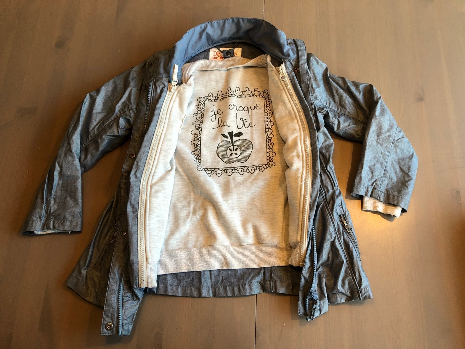 Jas Du Pareil Au Même, maat 126, Kinderen en Baby's, Kinderkleding | Maat 122, Ophalen of Verzenden, Nieuw, Meisje, Jas