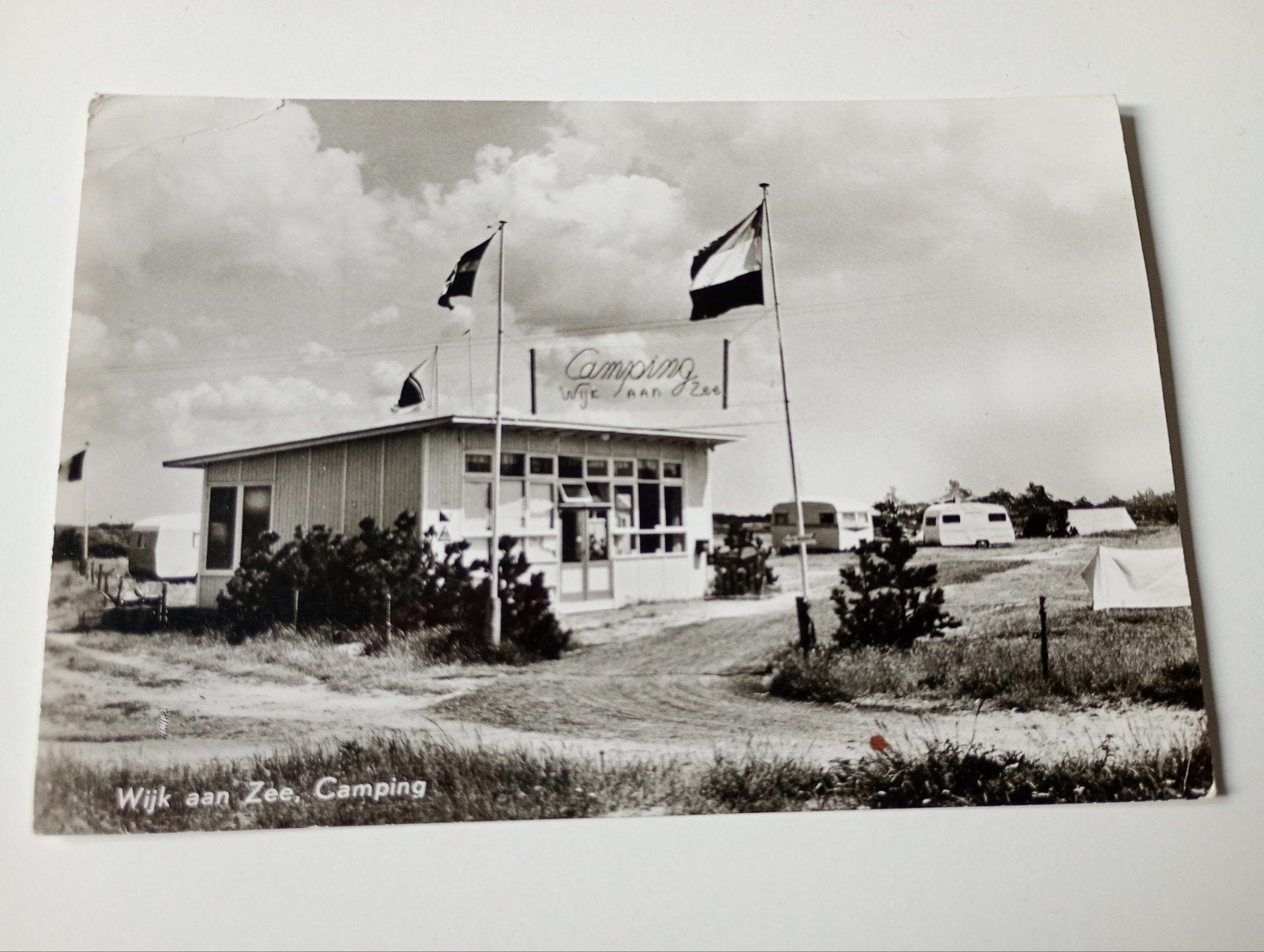 Wijk aan Zee Camping 1963, Ophalen of Verzenden, 1960 tot 1980, Gelopen, Noord-Holland