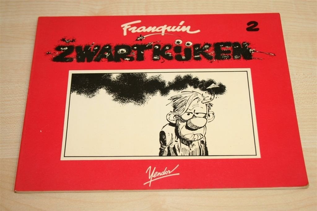 Zwartkijken 2 — Franquin\'s Meesterwerk in Zwarte Humor, Boeken, Eén stripboek, Verzenden, Gelezen