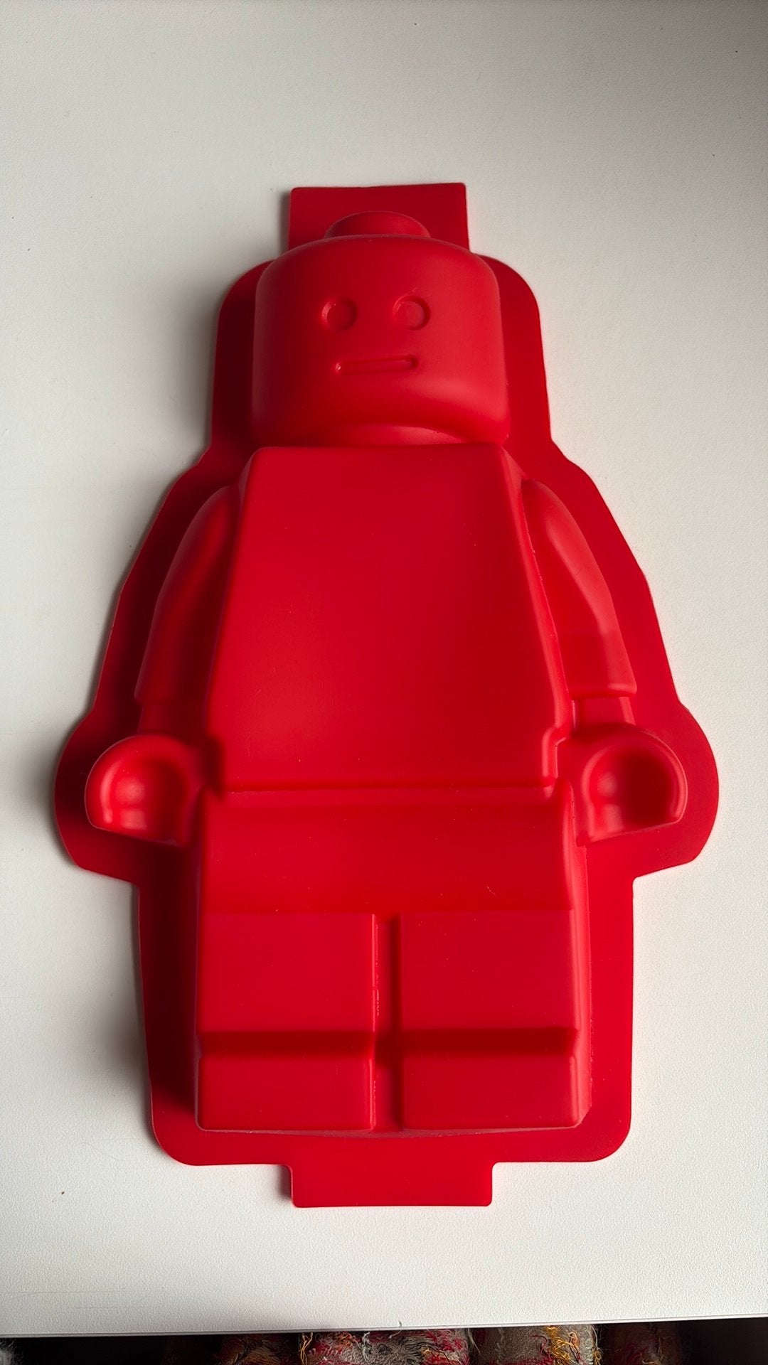 Bakvorm lego 30 cm, mini figuur lego taartvorm, legopoppetje, Ophalen of Verzenden, Gebruikt, Taarten, Bakvorm