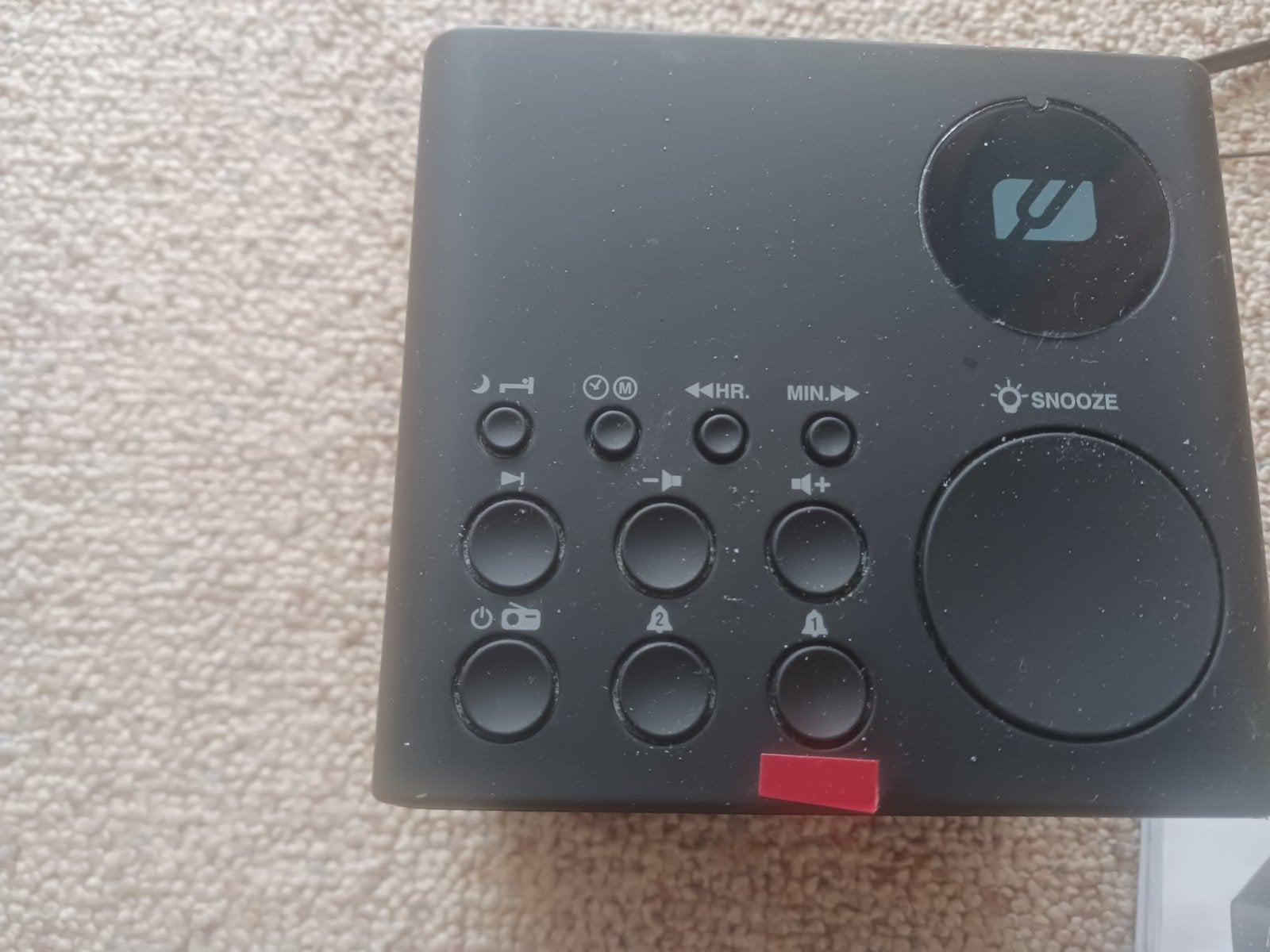 Wekkerradio 2 alarmwn, Ophalen of Verzenden, Zo goed als nieuw, Radio