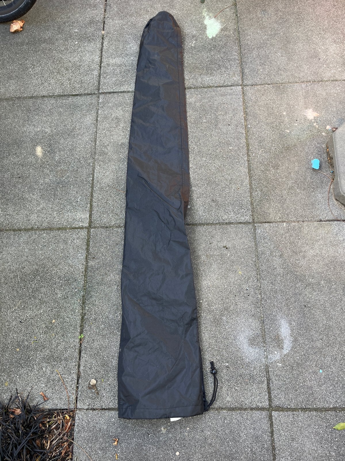 Parasolhoes Zwart ikea tosterö, Tuin en Terras, Gebruikt, Ophalen of Verzenden, Waterdicht, Minder dan 1 meter