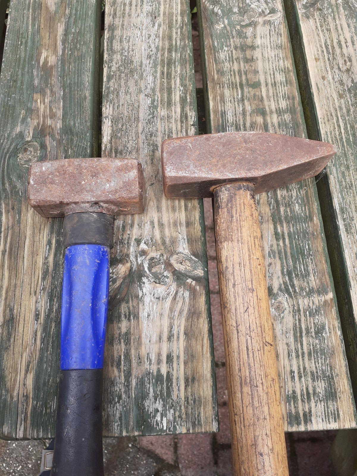 Set van 2 gebruikte mokers, Ophalen, Gebruikt, Hamer