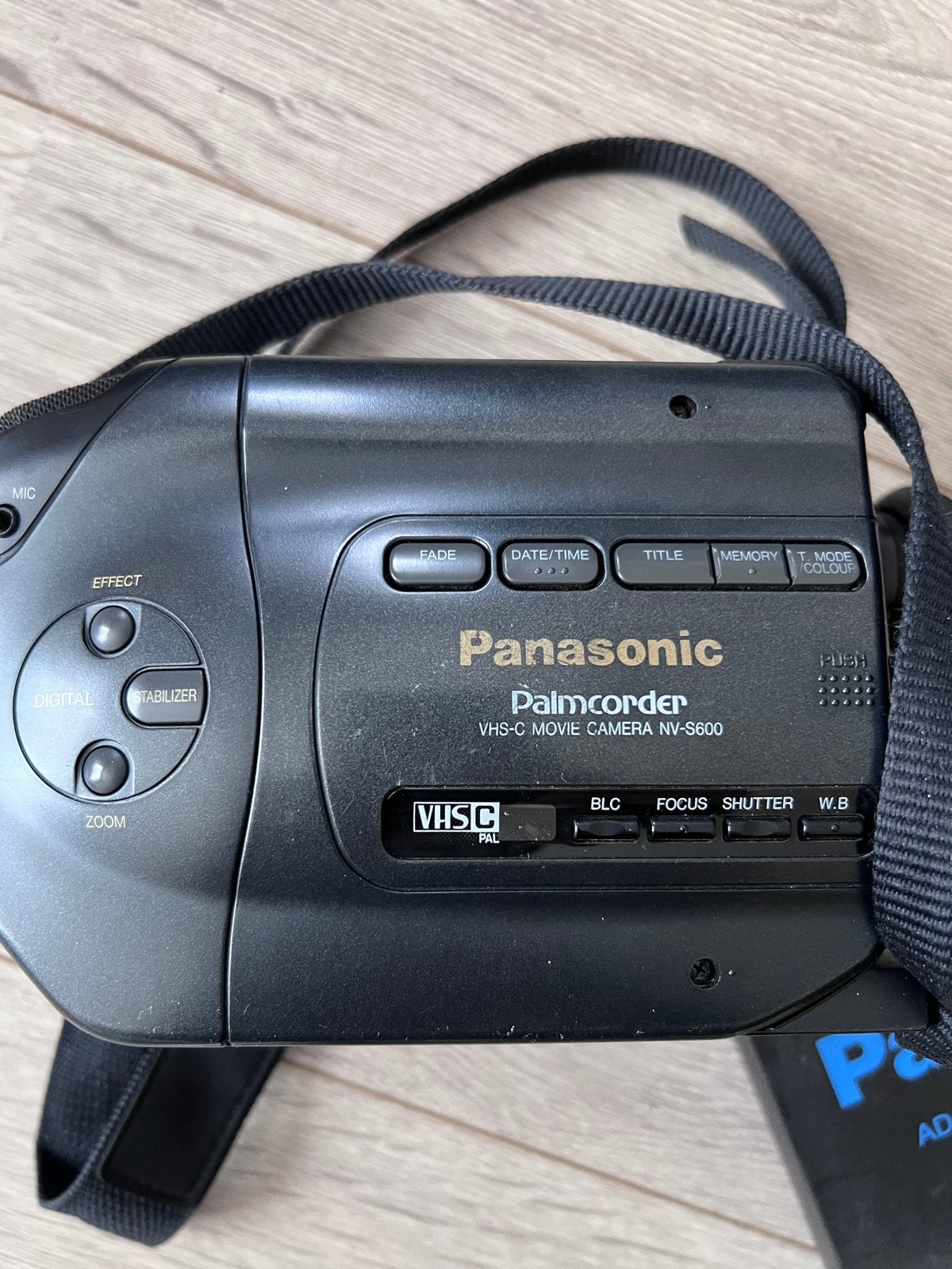 Panasonic Palmcorder VHS-C NV-S600 Videocamera met Tas, Ophalen, VHS-C of SVHS-C, Camera