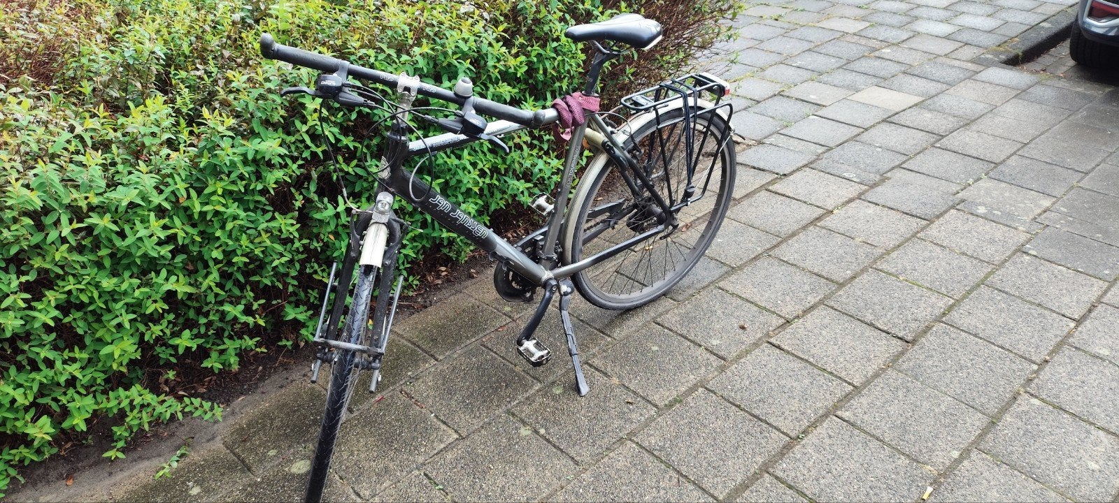 Jan Janssen fiets, Ophalen, Gebruikt, Jan Janssen
