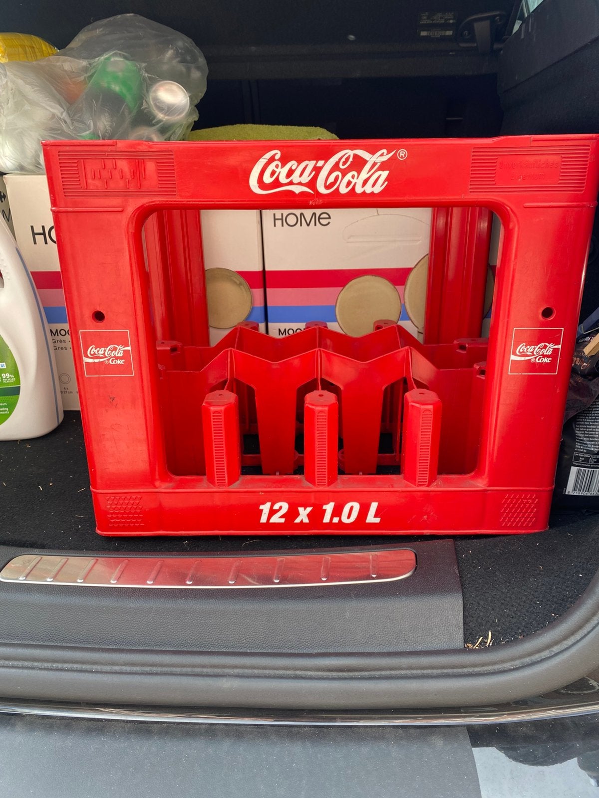 Vintage Coca Cola flessenkrat, Ophalen, Gebruikt, Gebruiksvoorwerp