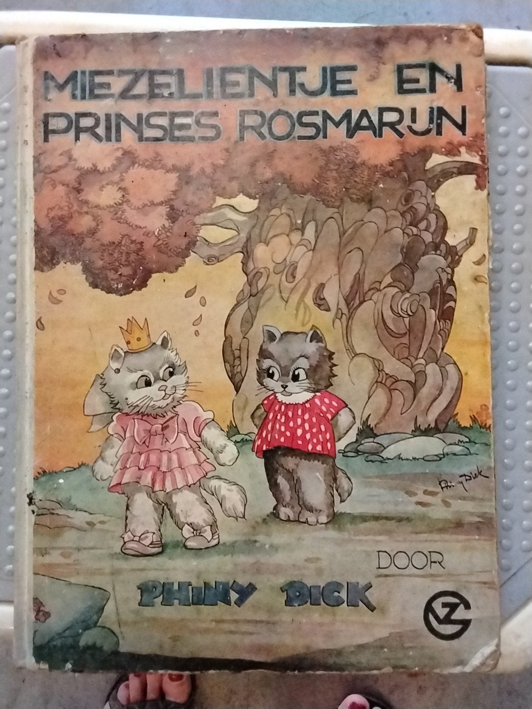 Miezelientje en Prinses Rosmarijn - Phiny Dick (1941), Ophalen of Verzenden, Gelezen, Phiny Dick, Sprookjes