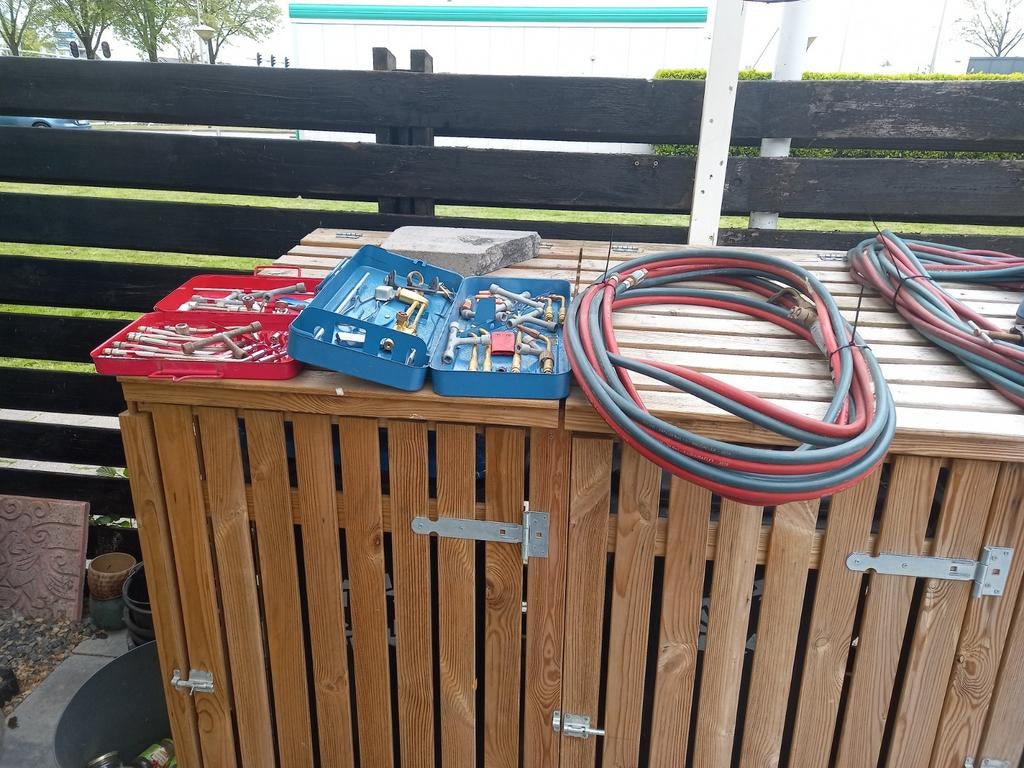 Complete Autogeen Las- en Snijset met Toebehoren, Ophalen of Verzenden, Gebruikt, Minder dan 150 ampère, Overige typen