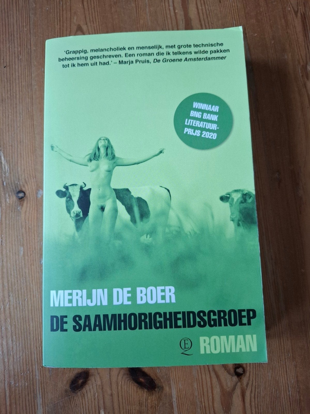 De Saamhorigheidsgroep - Merijn de Boer ( Literatuurprijs), Ophalen of Verzenden, Zo goed als nieuw, Merijn de Boer