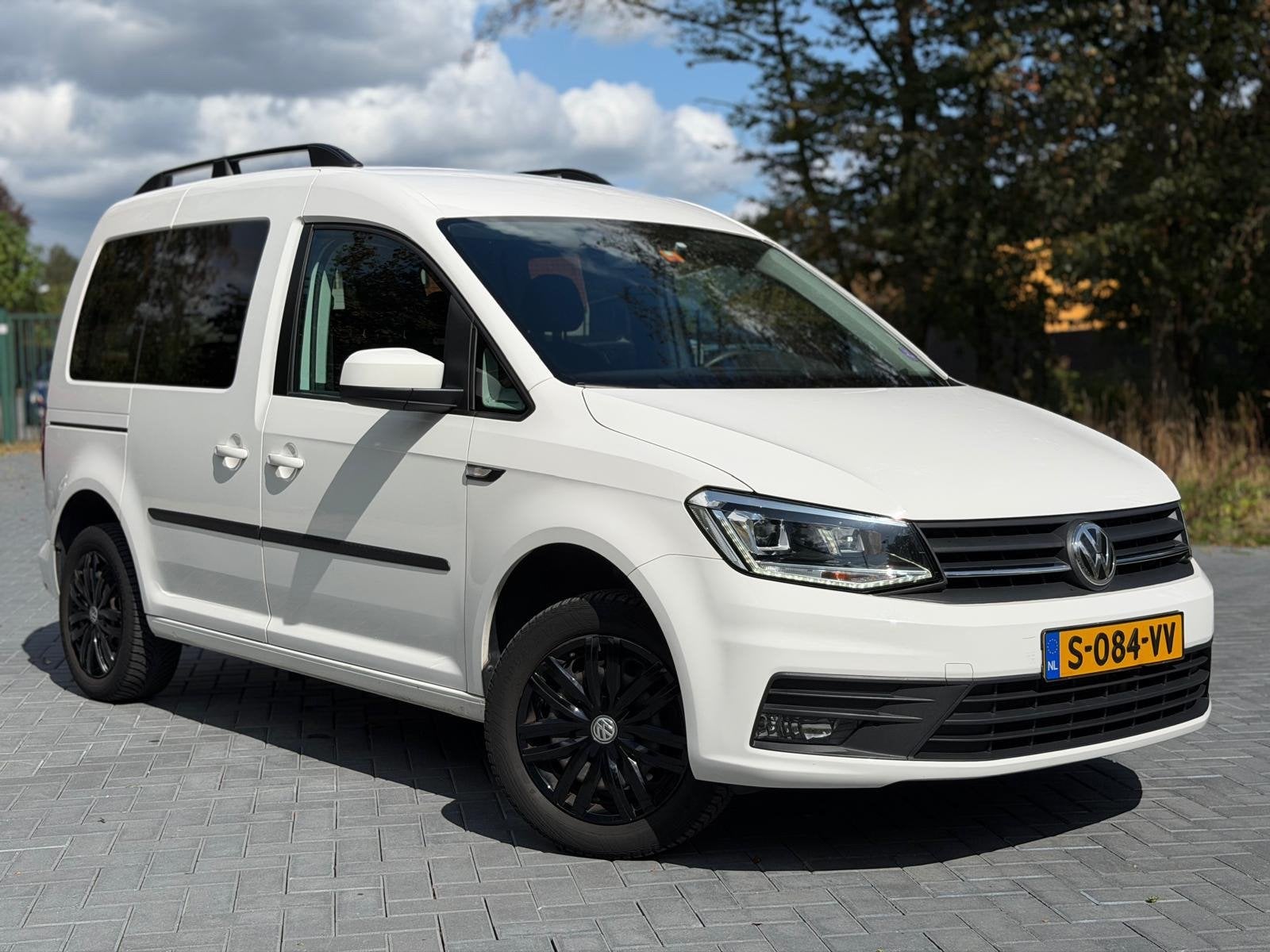 Volkswagen Caddy Combi 1.4 TSI Trendline /Automaat/Clima/Cru, Auto's, Dealer onderhouden, Gebruikt, Euro 6, Wit