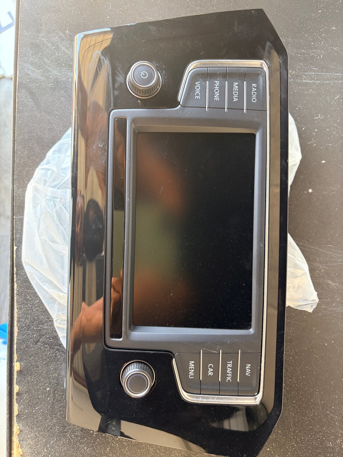 Originele VW Passat B8 Radio Navigatie Systeem (3G0 919 605, Ophalen of Verzenden, Gebruikt
