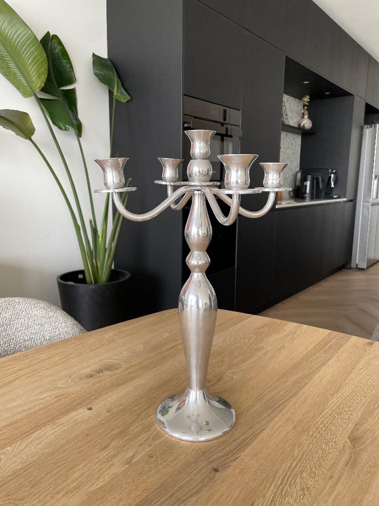 Mooie kandelaar, Antiek en Kunst, Ophalen, Overige materialen