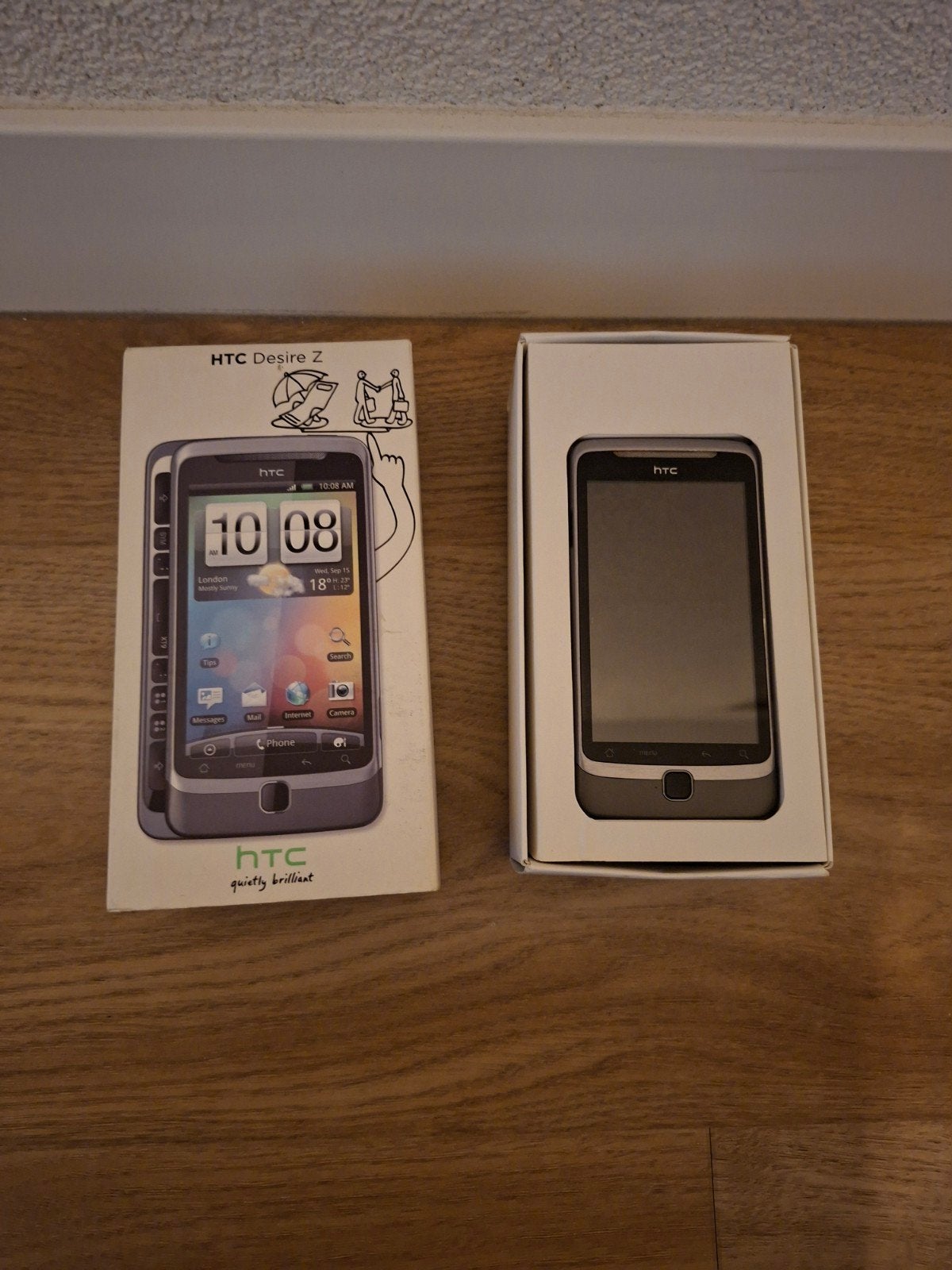 HTC Desire Z QWERTY Toetsenbord Telefoon incl doos, Telecommunicatie, Ophalen of Verzenden, Gebruikt, Zonder abonnement, HTC