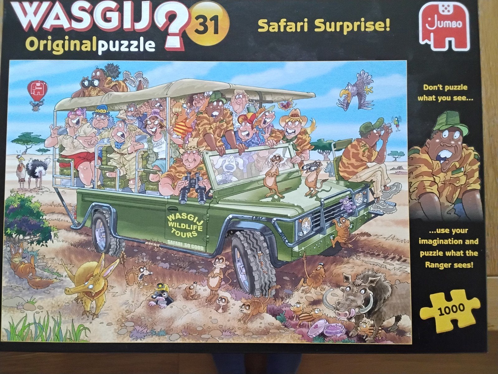 Wasgij Original, Ophalen, 500 t/m 1500 stukjes, Zo goed als nieuw