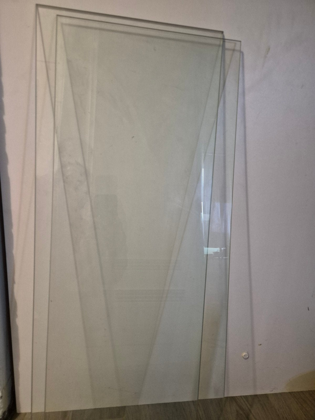 3 st . Glasplaten voor kast 86 x 31 cm, Doe-het-zelf en Verbouw, Ophalen