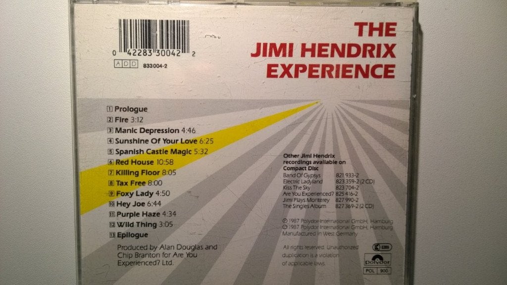 The Jimi Hendrix Experience - Live At Winterland, Ophalen of Verzenden, Zo goed als nieuw, Poprock, Album