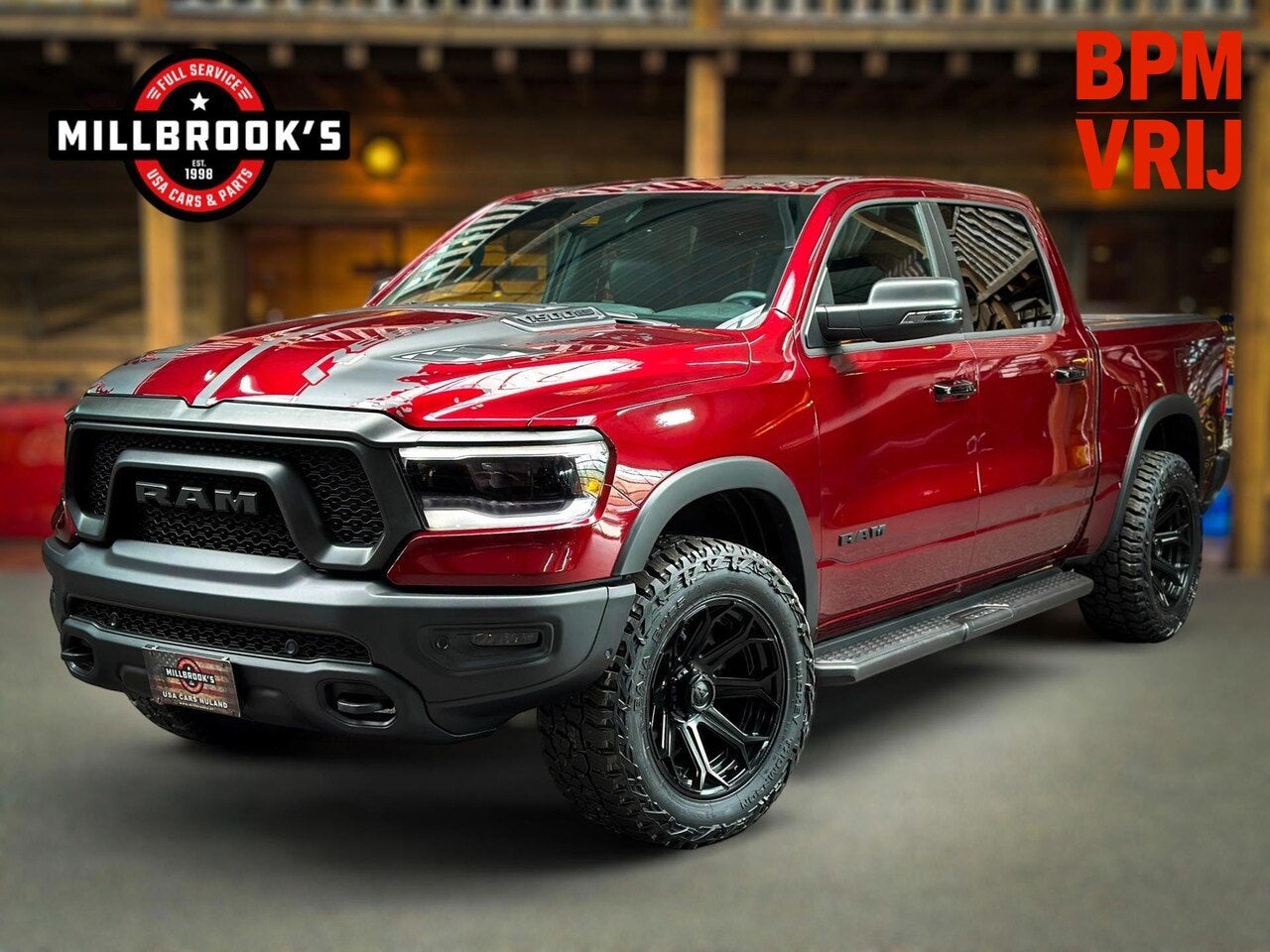 Dodge Ram 1500 REBEL TRAIL Edition V8 4x4 Night BPM VRIJ, 22, Automaat, 8 cilinders, 5654 cc, 4 stoelen