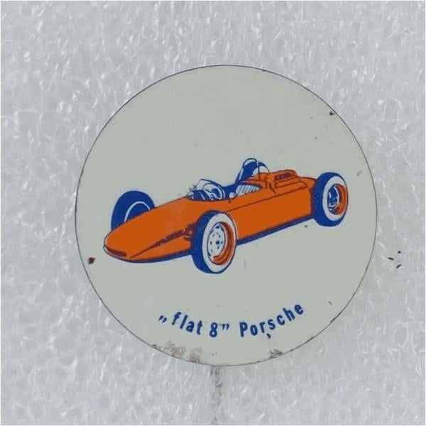 SP1367 Speldje Flat 8 Porsche, Verzamelen, Speldjes, Pins en Buttons, Ophalen of Verzenden, Gebruikt, Overige onderwerpen
