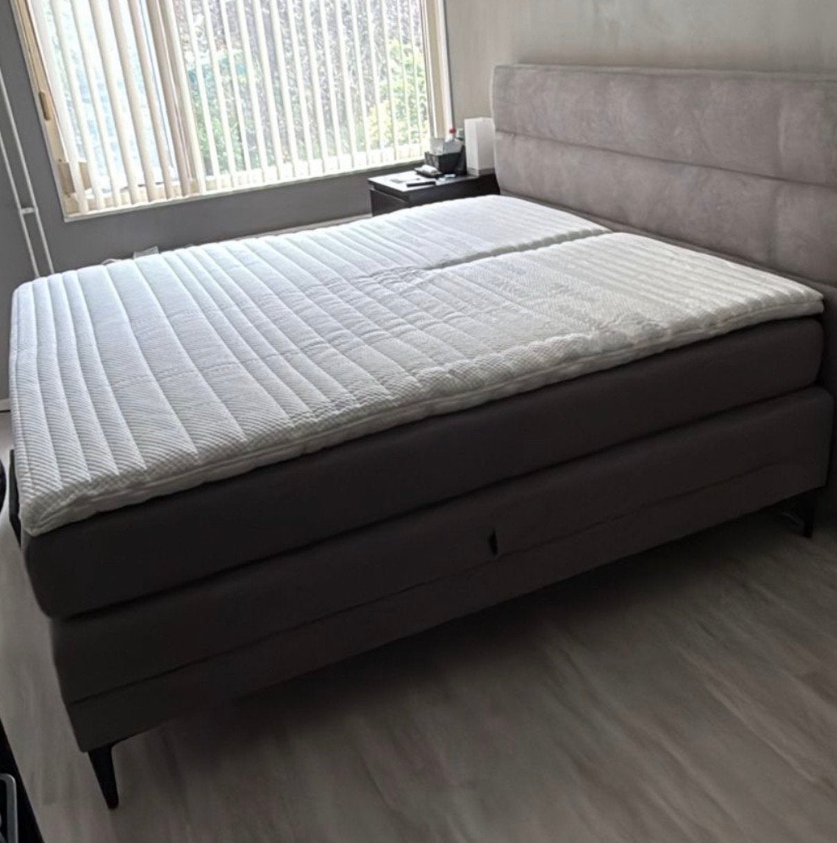 Karlsson Boxspring matrassen met topper vildar HR/soft, Ophalen, Zo goed als nieuw, Tweepersoons, 90 cm