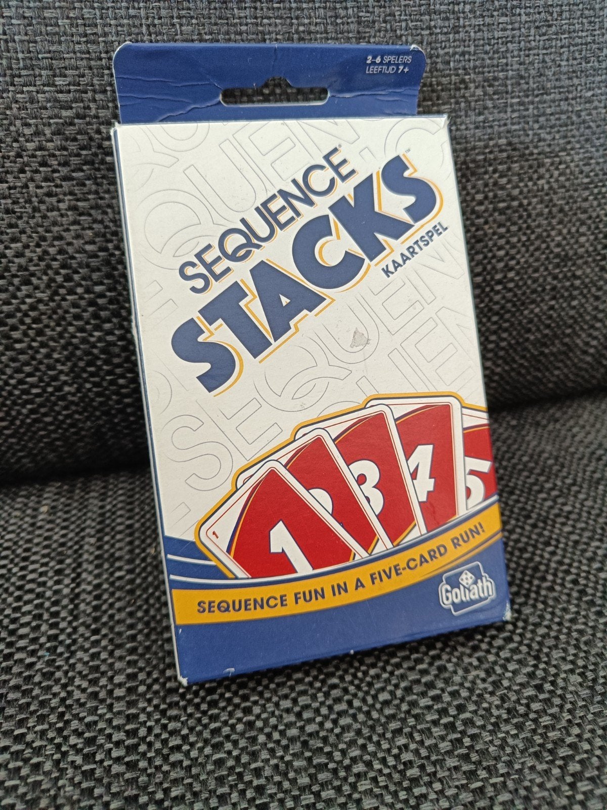 Sequence Stacks Kaartspel - kaarten in Seal, Een of twee spelers, Ophalen of Verzenden, Zo goed als nieuw, Goliath