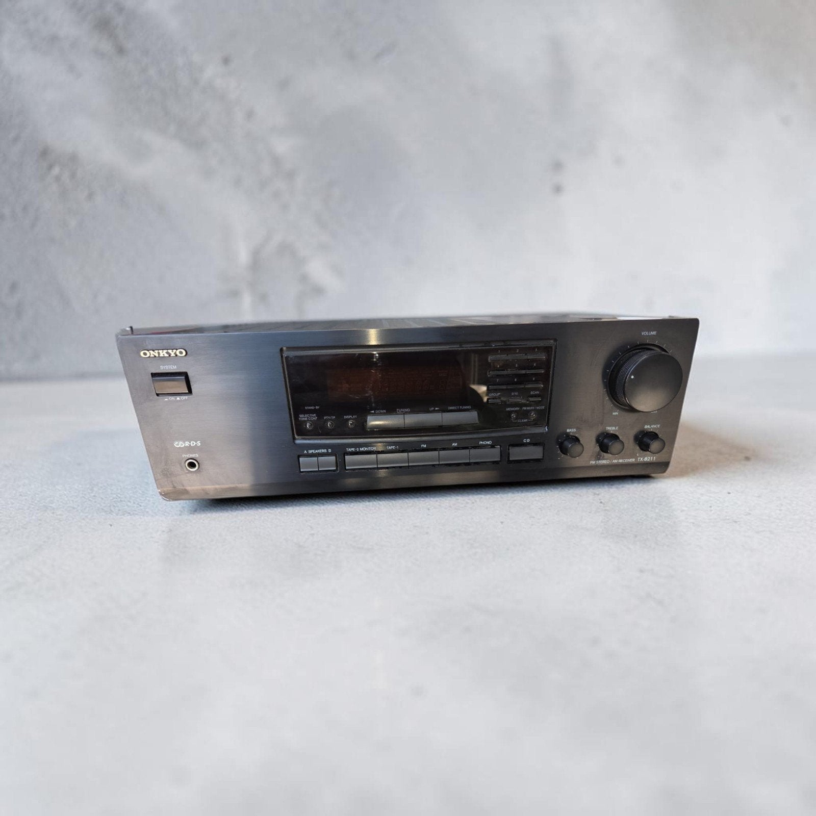 Onkyo TX-8211 Stereo Receiver - Goede staat, Ophalen, Gebruikt, 60 tot 120 watt, Stereo