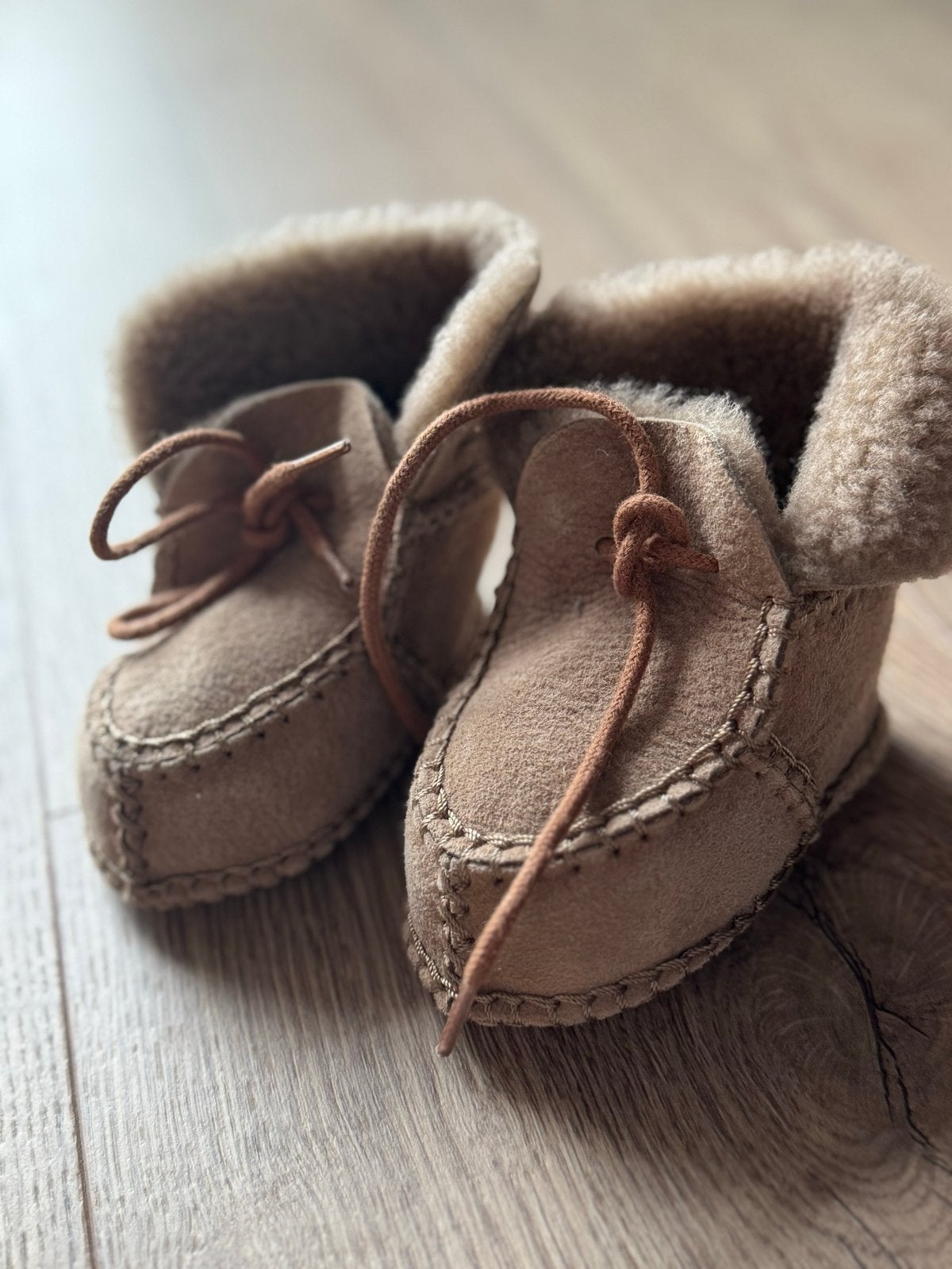 Nieuwe KaiserBaby babyslofjes van leer en schapenwol, Ophalen of Verzenden, Nieuw, Jongetje of Meisje, Slofjes