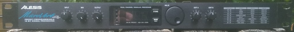 Multi-effect Alesis MicroVerb IV, Muziek en Instrumenten, Effecten, Gebruikt, Ophalen of Verzenden, Delay of Echo, Nb