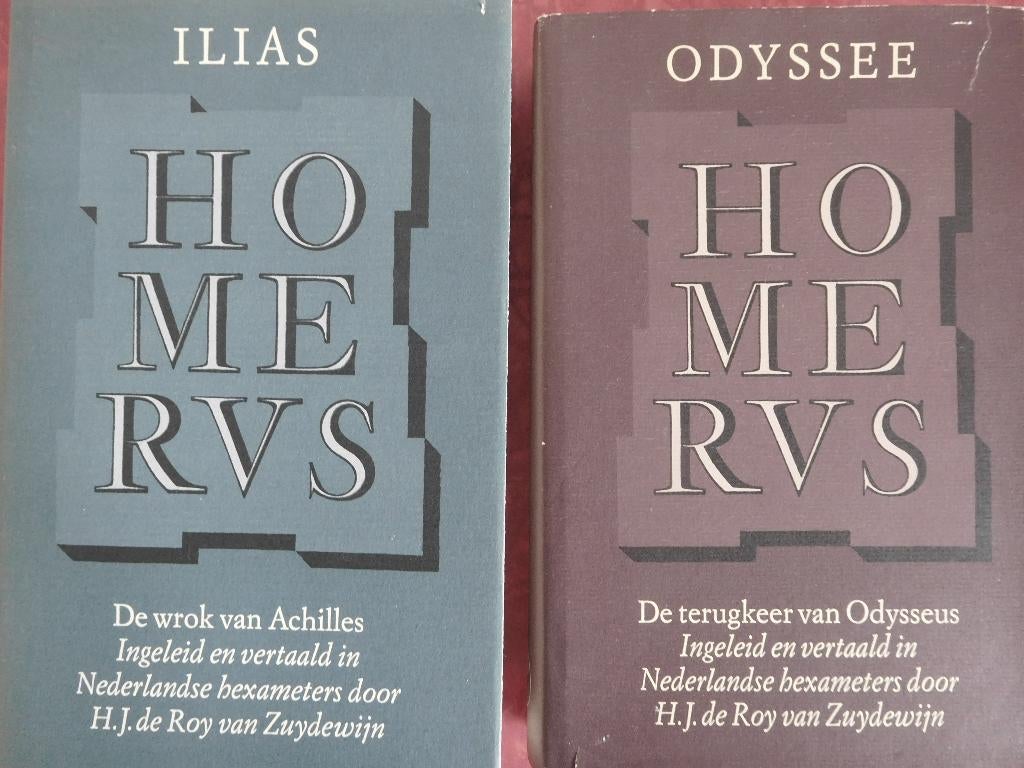 Homerus  Ilias  Odyssee, Ophalen of Verzenden, Gelezen