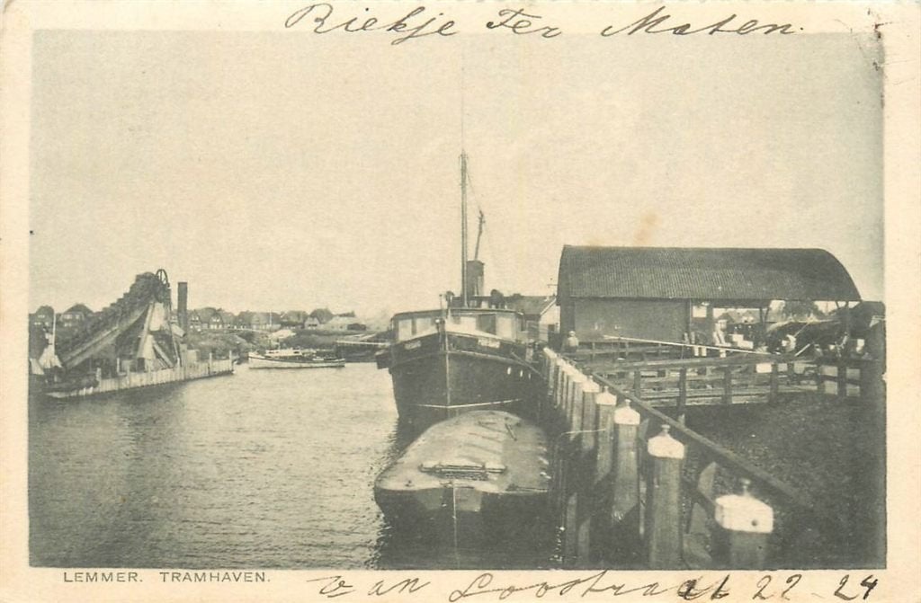 701-179-013 Lemmer Tramhaven, Verzenden, Voor 1920, Friesland