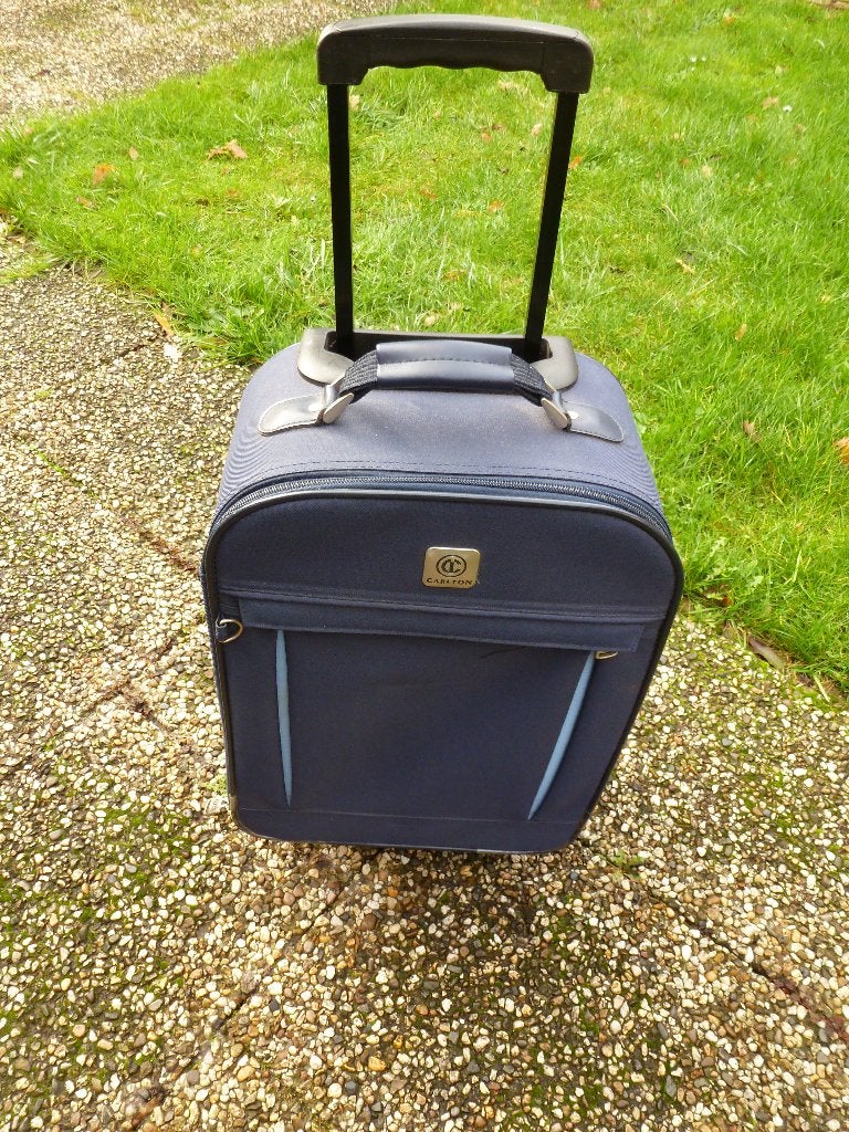 Carlton koffer 60 x 35 x 20 cm, Ophalen, Uitschuifbare handgreep, Gebruikt, 50 tot 60 cm