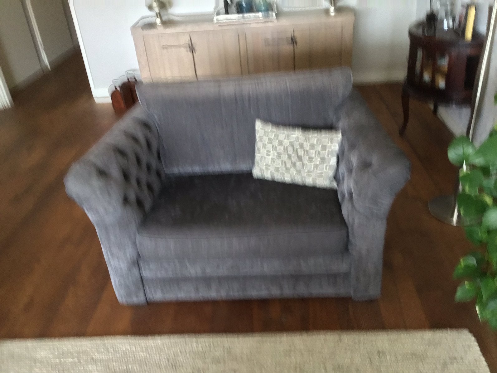 Mooie bank (3.5 zits), samen met loveseat (1.5 zits), Ophalen, Gebruikt, Driepersoons, 75 tot 100 cm