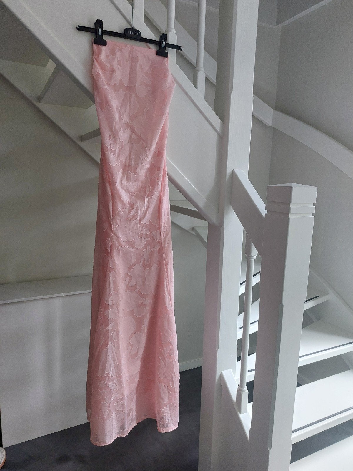 Nieuwe Roze Gala Jurk met Open Rug, Kleding | Dames, Jurken, Nieuw, Maat 36 (S), Roze, Onder de knie, Ophalen of Verzenden