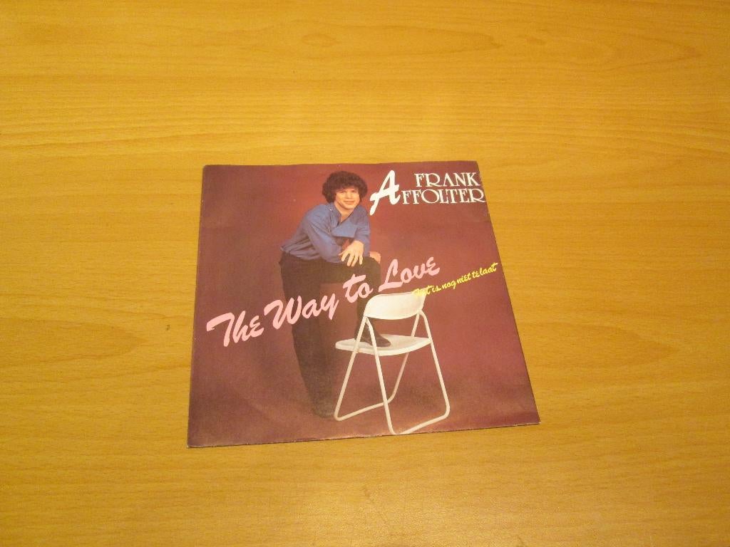 Frank Affolter ‎- The Way To Love / Het Is Nog Niet Te Laat, Ophalen of Verzenden, Gebruikt, Pop