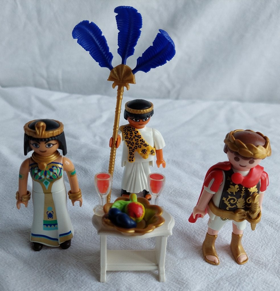 Playmobil 5394 Caesar en Cleopatra II, Gebruikt, Complete set, Overige typen, Historisch