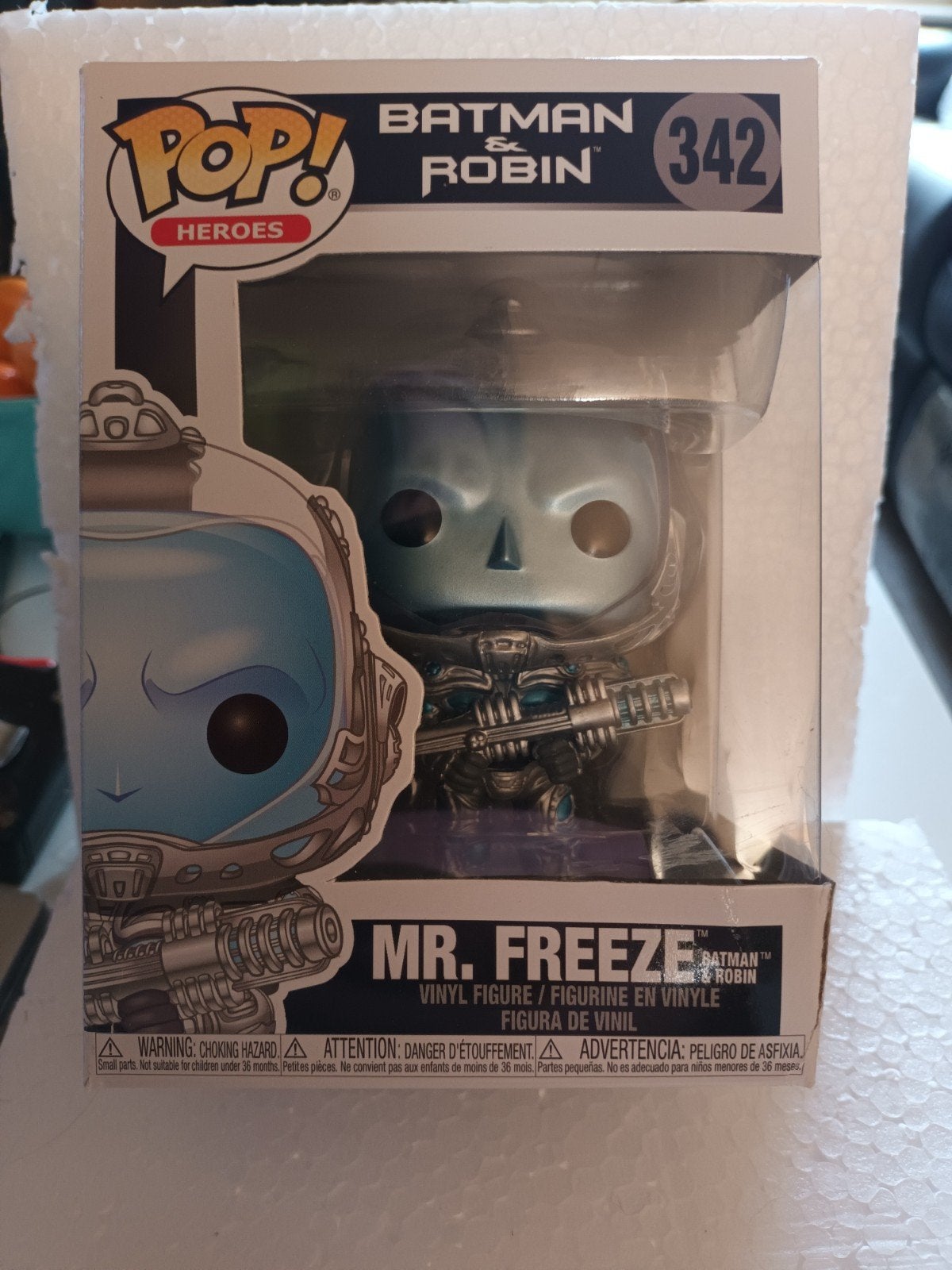 Funko Pop! Batman & Robin Mr. Freeze #342, Ophalen of Verzenden, Zo goed als nieuw