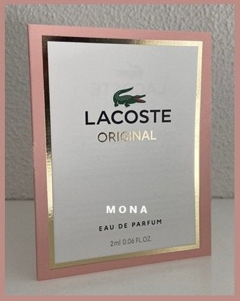 Lacoste Original parfum sample proefje tester monster, Verzenden, Nieuw