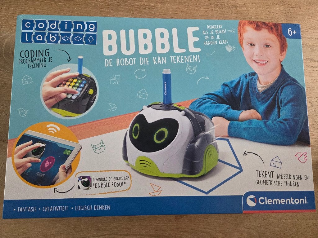 Clementoni Robot Bubble, Kinderen en Baby's, Speelgoed | Educatief en Creatief, Ophalen of Verzenden, Zo goed als nieuw