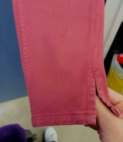 Blue Denim Lodge broek roze rode kleur mt 29 S/M nr 36806, Blue Denim Lodge, ., Ophalen of Verzenden, Zo goed als nieuw