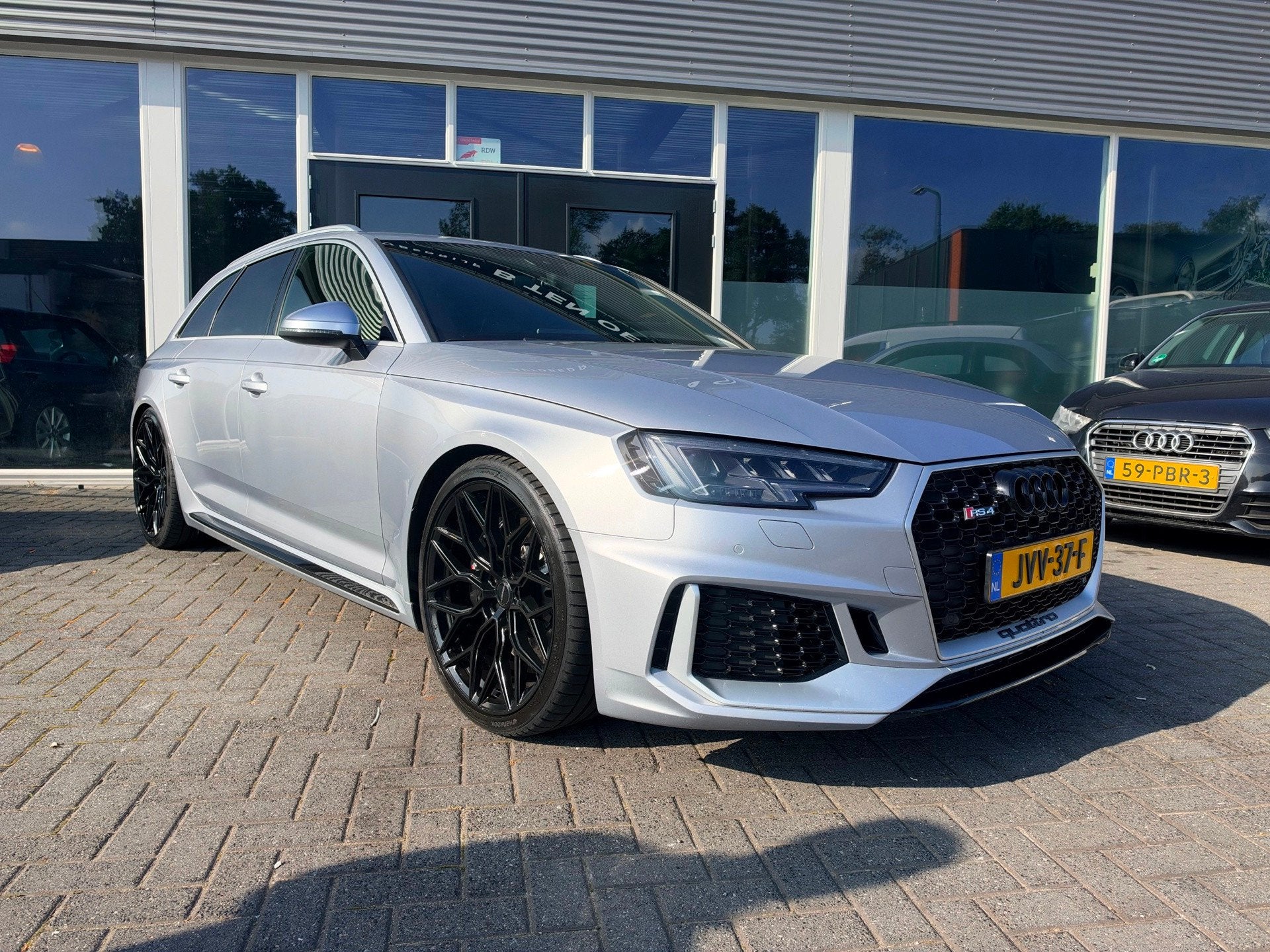 Audi RS4 2.9 TFSI RS4 quattro|Pano|Bang&Olufson|Matrix Led|L, Auto's, Automaat, Dealer onderhouden, Gebruikt, Vierwielaandrijving