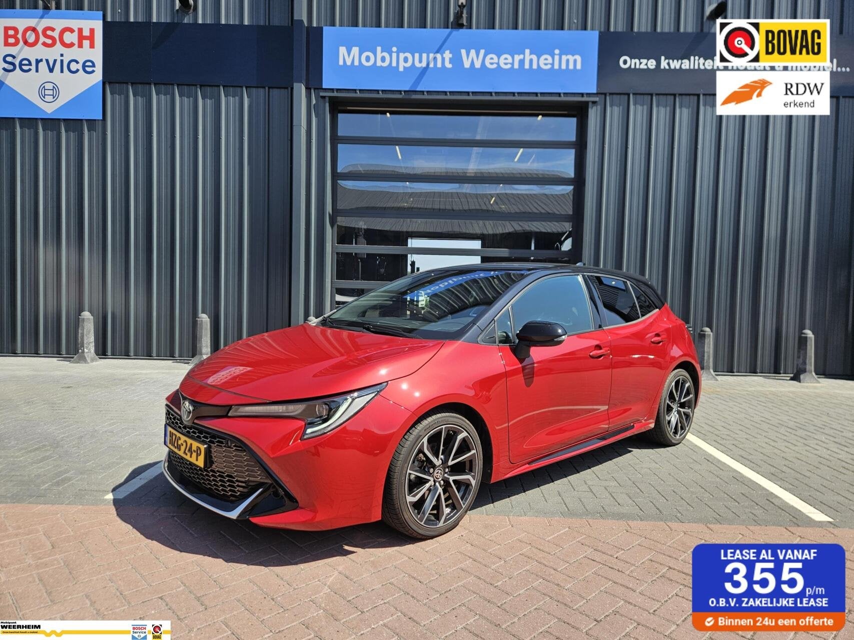 Toyota Corolla 1.8 Hybrid GR-Sport, Auto's, Toyota, 12 maanden, 450 kg, Gebruikt, 4 cilinders