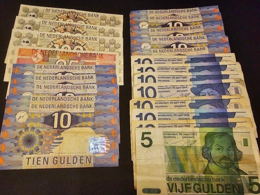 500 Nederlandse gulden biljetten, Verzenden, 500 gulden, Setje