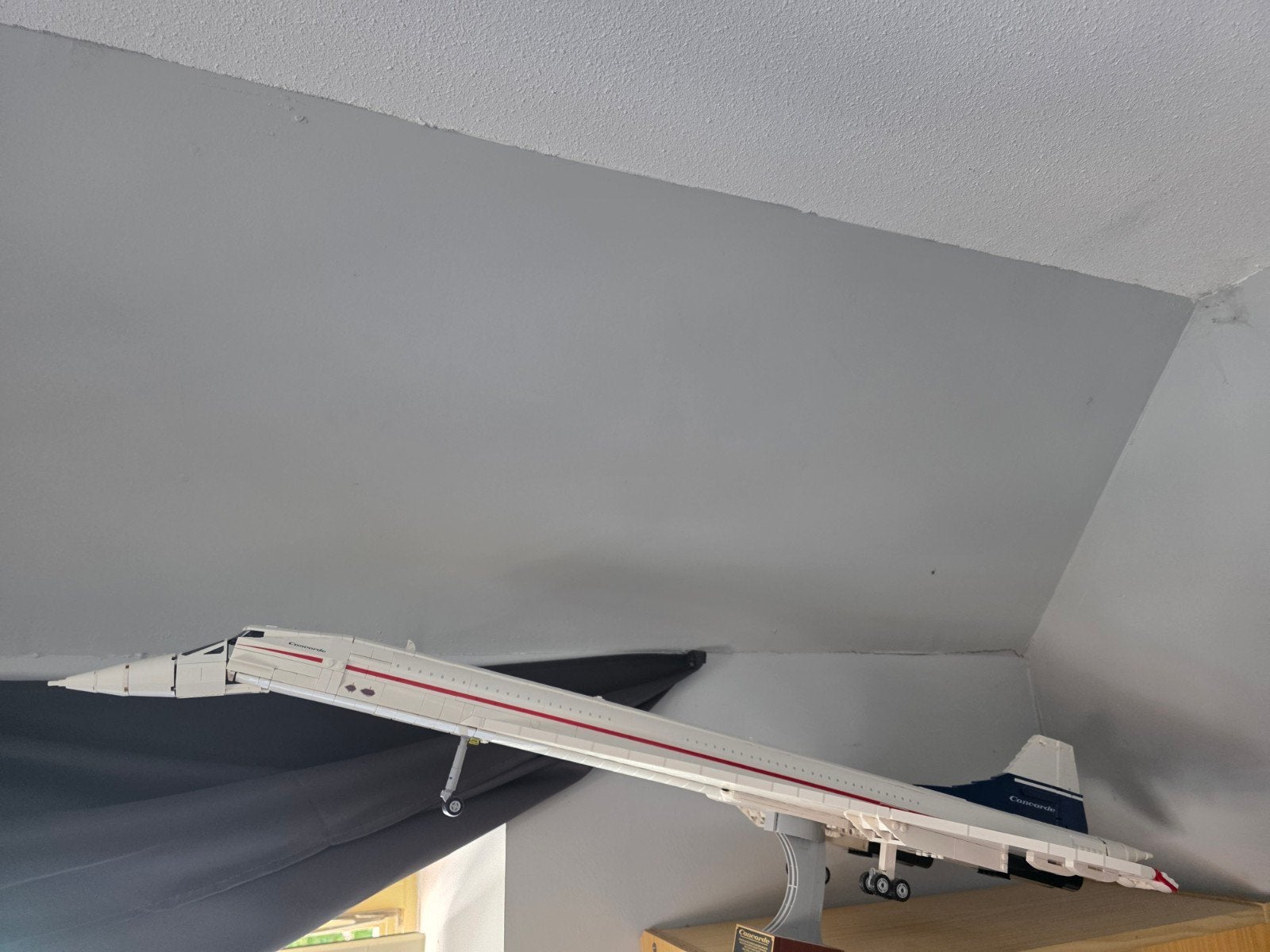 Lego Concorde Vliegtuig - Display Model (99% compleet), Ophalen of Verzenden, Zo goed als nieuw